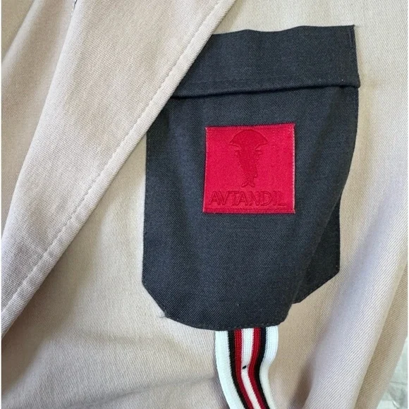 Designer AVTANDIL-73 Beige Jacket in Size Small - Picture 14 of 16